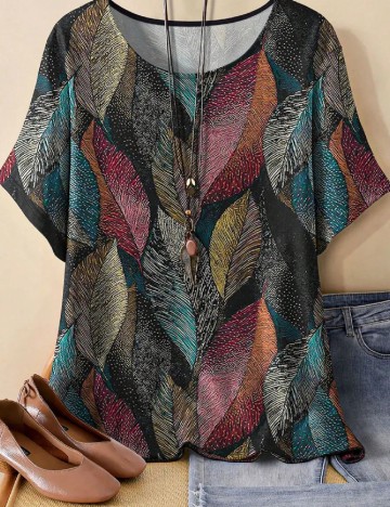 Tricou SHEIN CURVE, mix culori