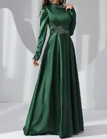 Rochie lunga SHEIN, verde