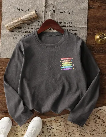 Bluza Shein Kids, gri