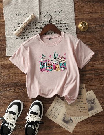 Tricou Shein Kids, roz