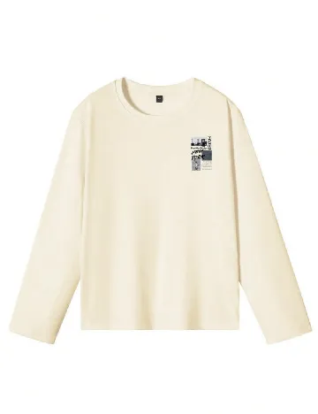 Bluza Shein Kids, crem