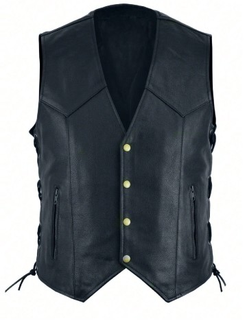 Vesta SHEIN Plus Size Men, negru