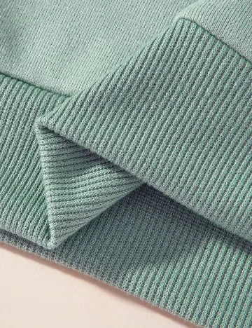 Bluza Shein Kids, verde