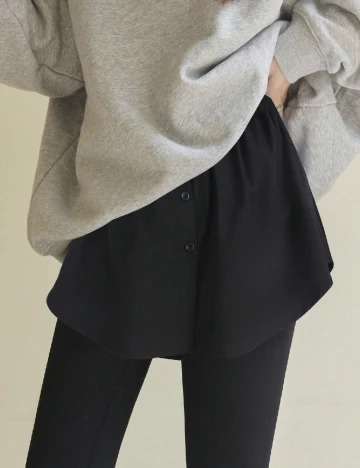 Fusta SHEIN, negru