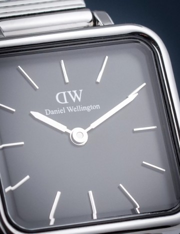 Ceas Quadro Studio 2 Daniel Wellington, argintiu