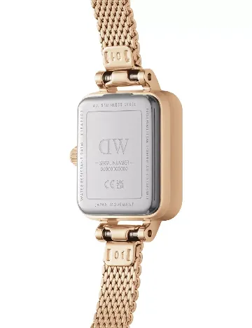 Ceas Quadro Mini Melrose Champagne 15 Daniel Wellington, roz