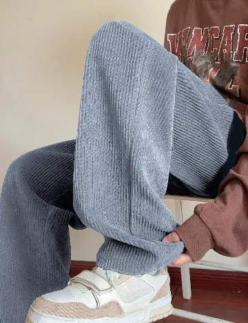 Pantaloni SHEIN, gri