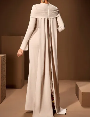 Rochie lunga Toleen, bej