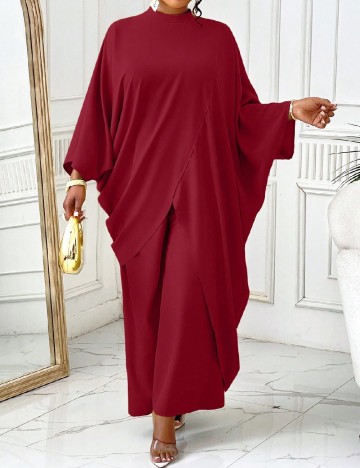 Compleu SHEIN CURVE, rosu