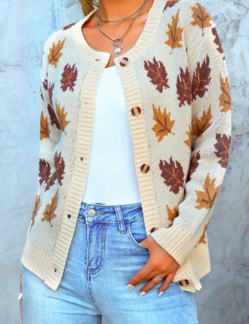 Cardigan SHEIN, crem