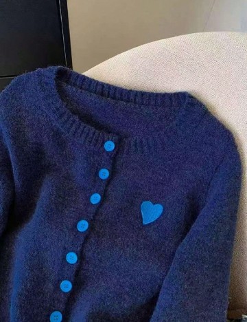 Cardigan SHEIN, bleumarin