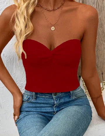 Top SHEIN, rosu