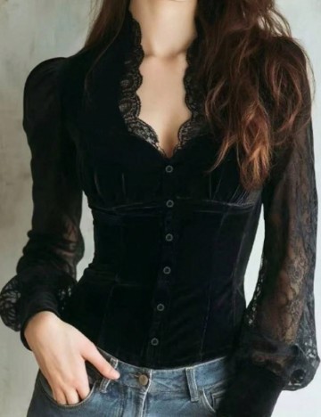 Bluza SHEIN, negru