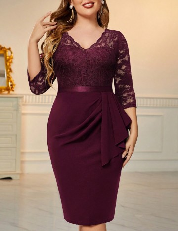 Rochie scurta SHEIN CURVE, visiniu
