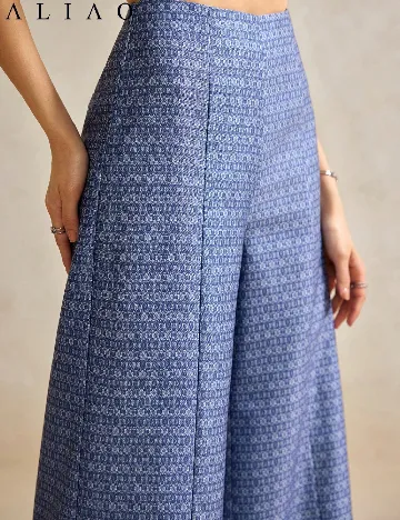 Pantaloni SHEIN, albastru