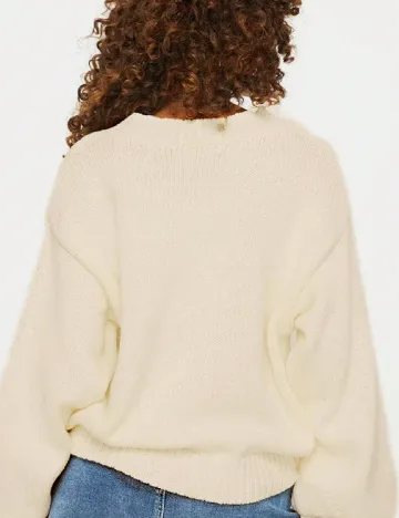 Bluza Oversize SHEIN, crem