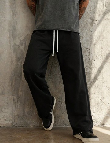 Pantaloni SHEIN, negru