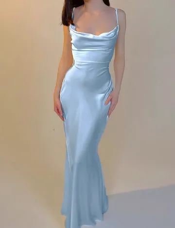 Rochie lunga SHEIN, albastru