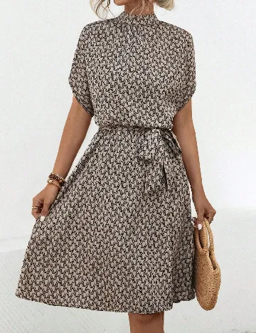 Rochie scurta SHEIN, maro