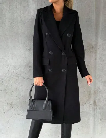 Palton SHEIN CURVE, negru