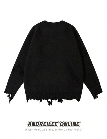 Pulover Andreilee, negru