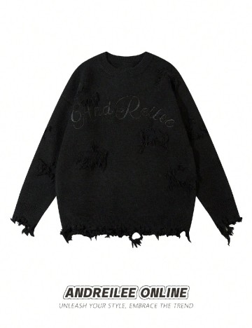 Pulover Andreilee, negru