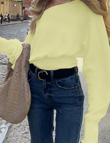 Bluza SHEIN, galben