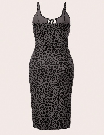 Rochie medie SHEIN, animal print