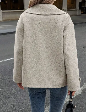 Jacheta Oversize SHEIN, bej