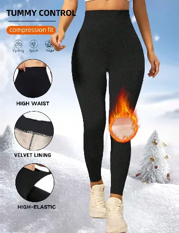 Colanti SHEIN, negru