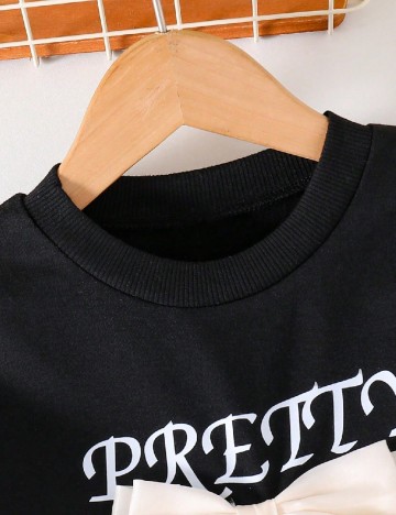 Compleu Shein Kids, negru/albastru