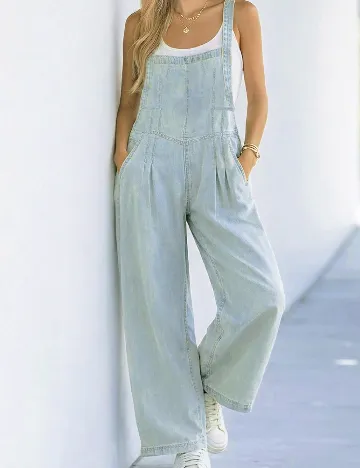 Salopeta SHEIN, bleu