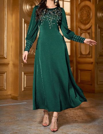 Rochie lunga SHEIN, verde