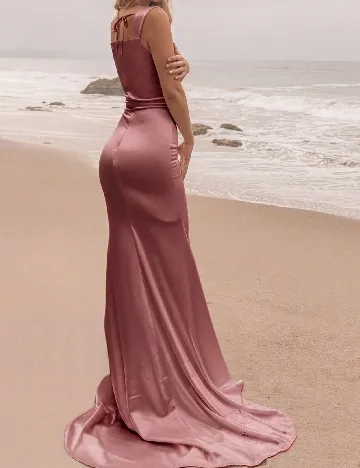 Rochie lunga SHEIN, roz