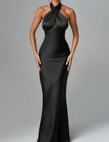 Rochie lunga SHEIN, negru