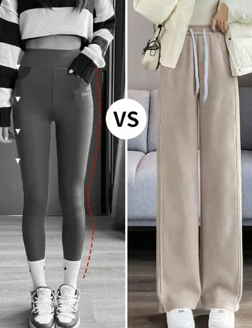Pantaloni SHEIN, crem