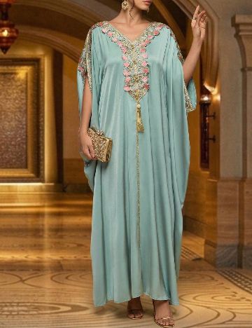 Rochie lunga SHEIN, turcoaz