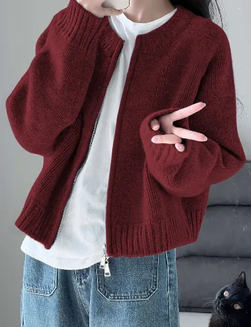 Cardigan SHEIN, visiniu