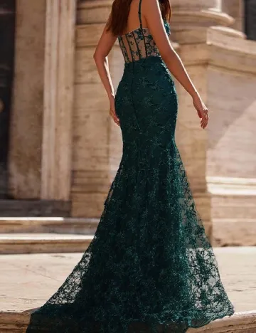 Rochie lunga SHEIN, verde