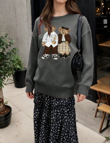 Bluza SHEIN, gri