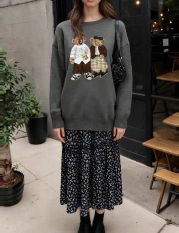 Bluza SHEIN, gri