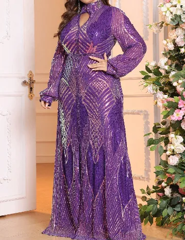 Rochie lunga SHEIN CURVE, mov
