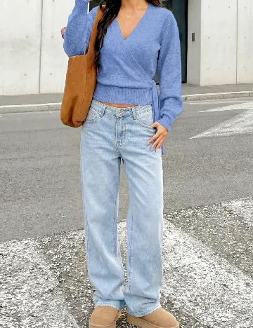 Cardigan SHEIN, albastru