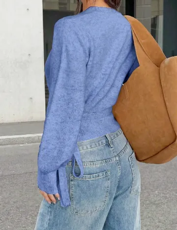 Cardigan SHEIN, albastru