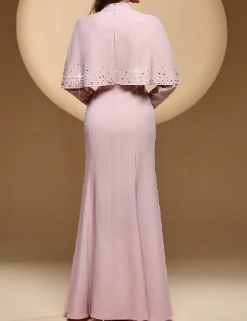 Rochie lunga Toleen, roz