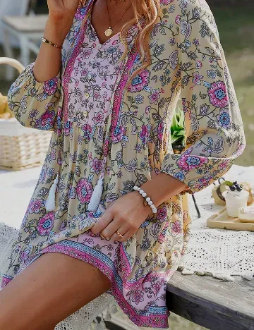 Rochie scurta SHEIN, mix culori