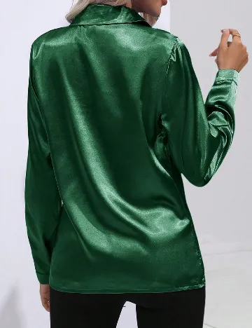 Camasa SHEIN, verde