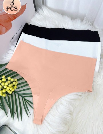 Set chiloti 3 perechi SHEIN, mix culori