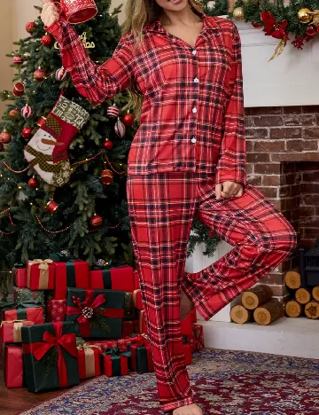 Pijama SHEIN, rosu