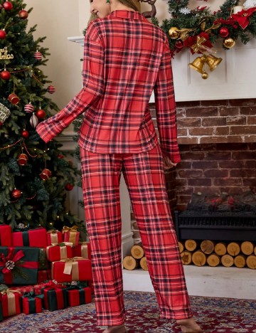 Pijama SHEIN, rosu